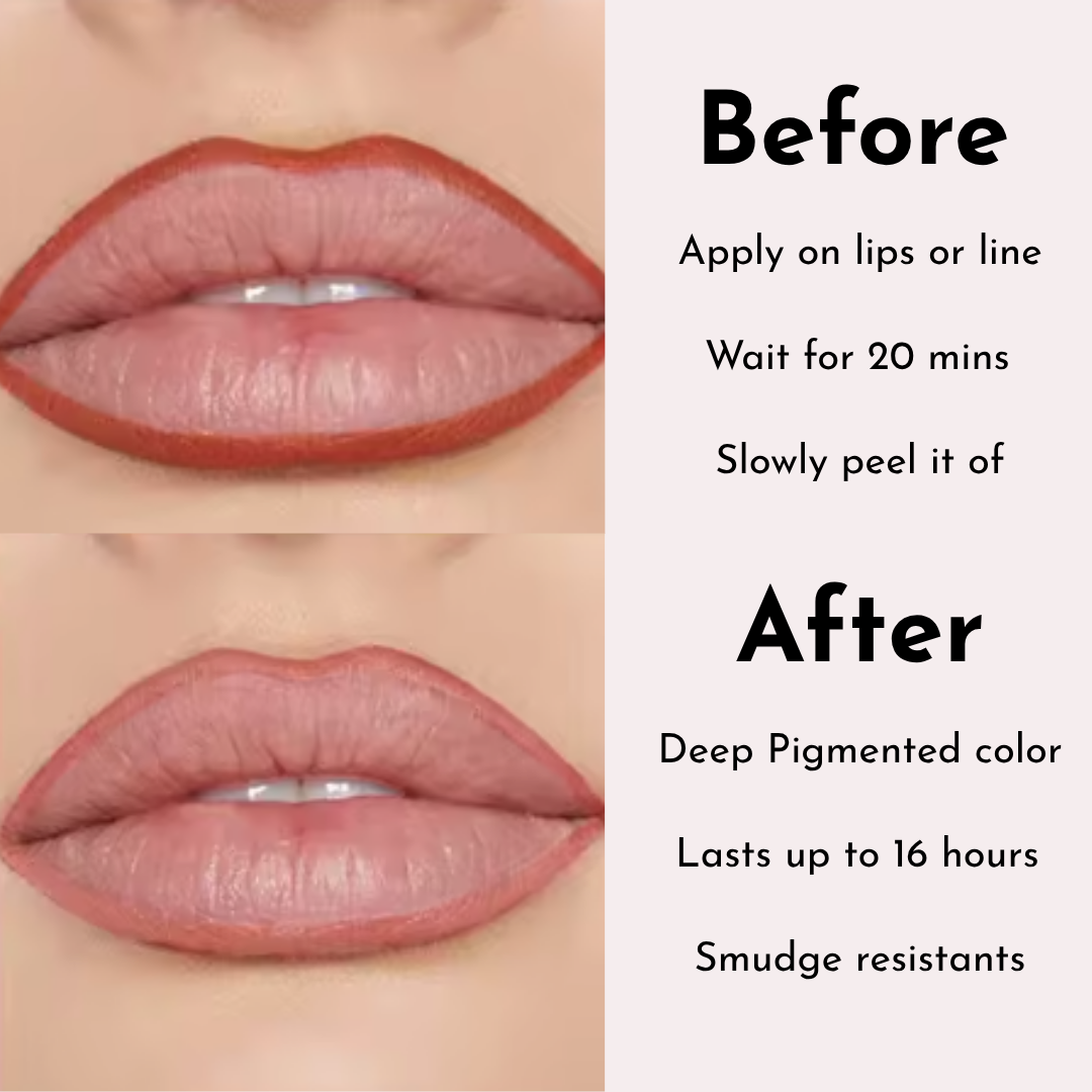 Peel off Lip Liner & Stain